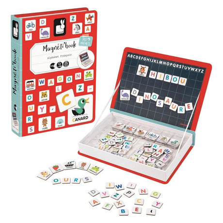 Magnétibook - Alphabet (142 pcs) - Jeux magnétiques by Janod