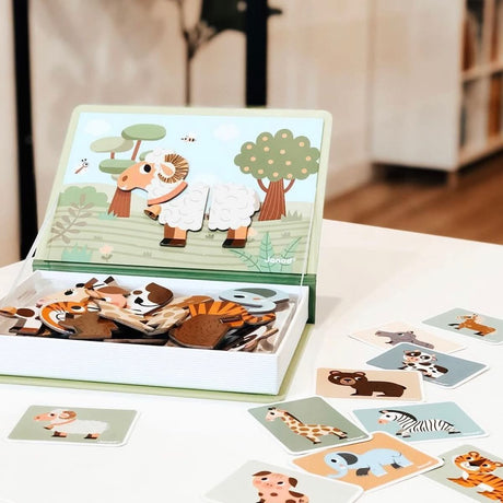 Magnétibook - Animaux (30 pcs) - Jeux magnétiques by Janod