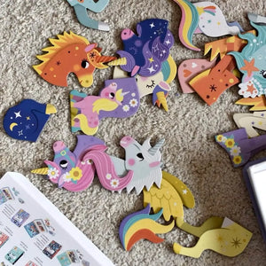 MagnétiBook - Licornes - Jeux magnétiques by Janod