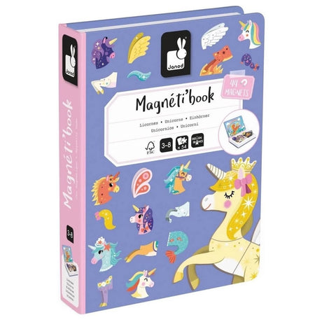 MagnétiBook - Licornes - Jeux magnétiques by Janod