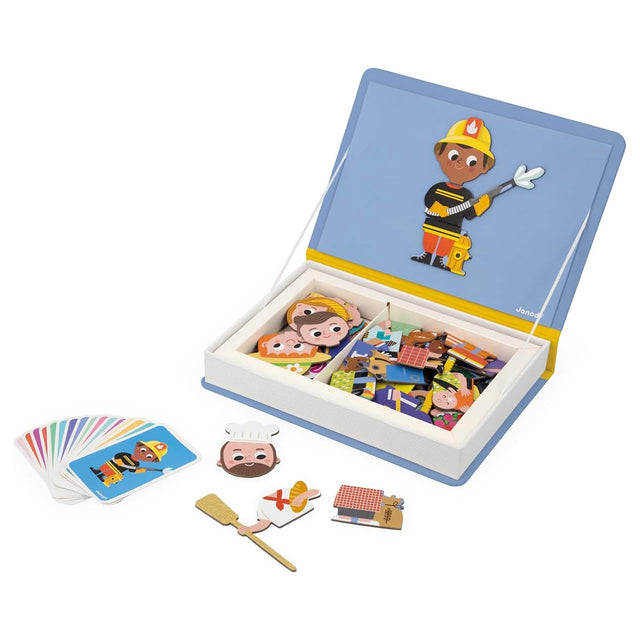 Magnétibook - Métiers (48 pcs) - Jeux magnétiques by Janod