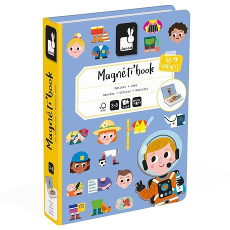 Magnétibook - Métiers (48 pcs) - Jeux magnétiques by Janod