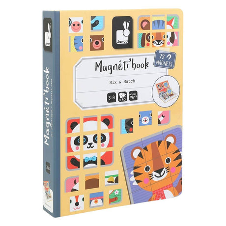 Magnétibook - Mix-&-match Animaux - Jeux magnétiques by Janod