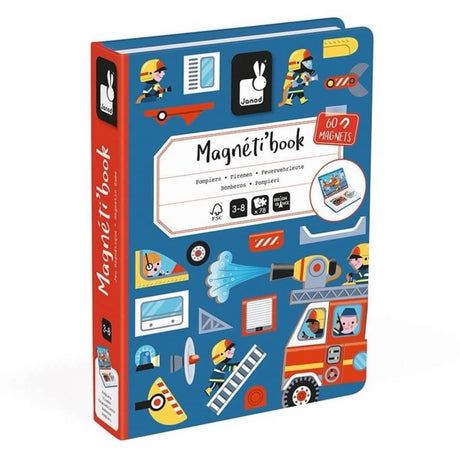 MagnétiBook - Pompiers - Jeux magnétiques by Janod