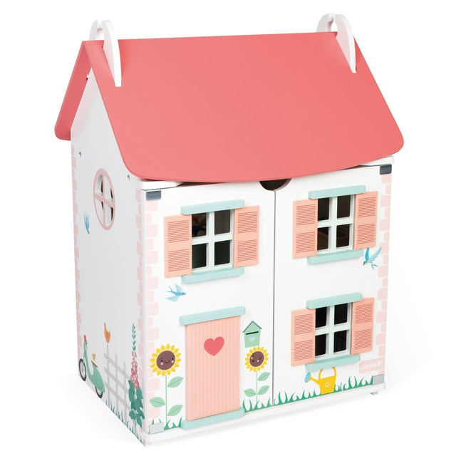 Furnished dollhouse (15 pcs)