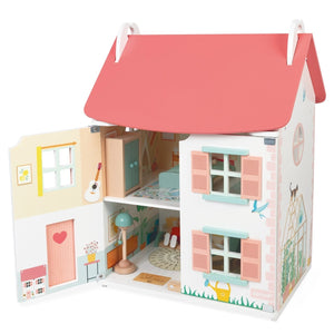 Furnished dollhouse (15 pcs)