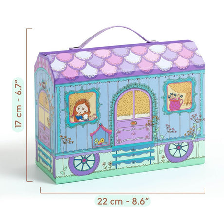 Maison-roulotte Tinyly de Bluchka & Indie - Ensembles de jeu by Djeco