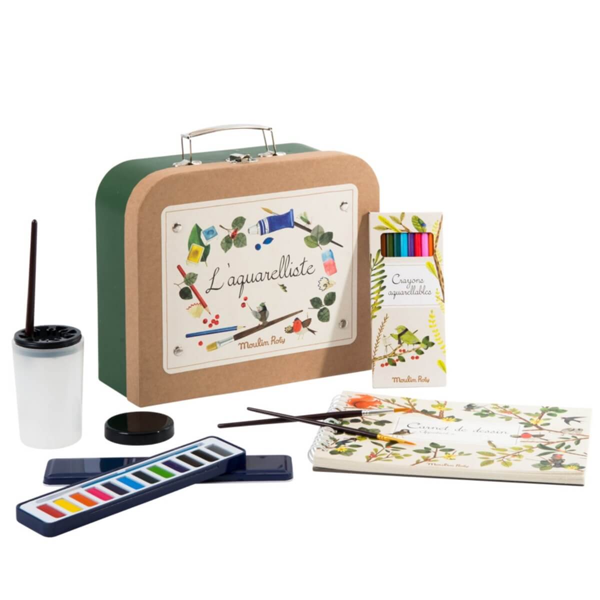 Mallette l'aquarelliste Jardin du Moulin - Art & bricolage by Moulin Roty