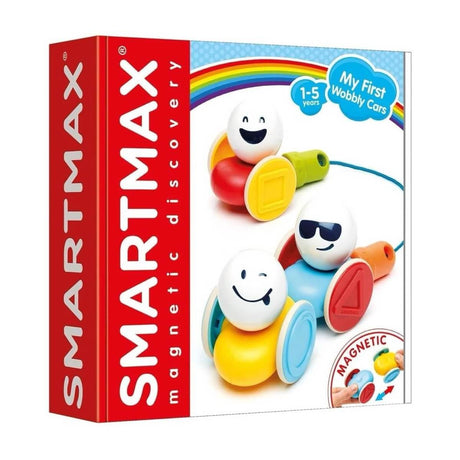 Mes premières voitures déhanchées - Jeux magnétiques by SmartMax