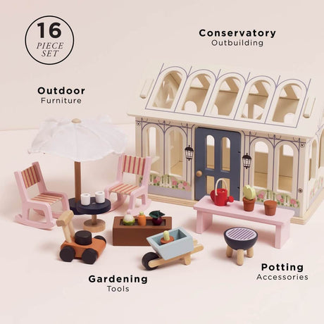 Mobilier d'extérieur et potager pour maison de poupées - Accessoires de maison de poupées by Le Toy Van