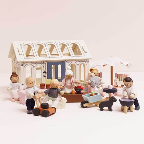 Mobilier d'extérieur et potager pour maison de poupées - Accessoires de maison de poupées by Le Toy Van