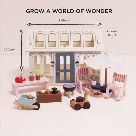 Mobilier d'extérieur et potager pour maison de poupées - Accessoires de maison de poupées by Le Toy Van