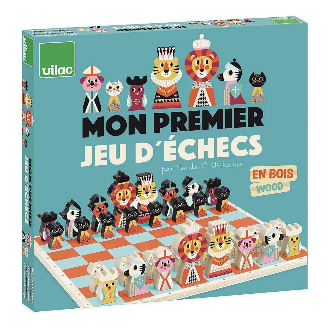 Mon premier jeu d'échecs - Jeux de société by Vilac