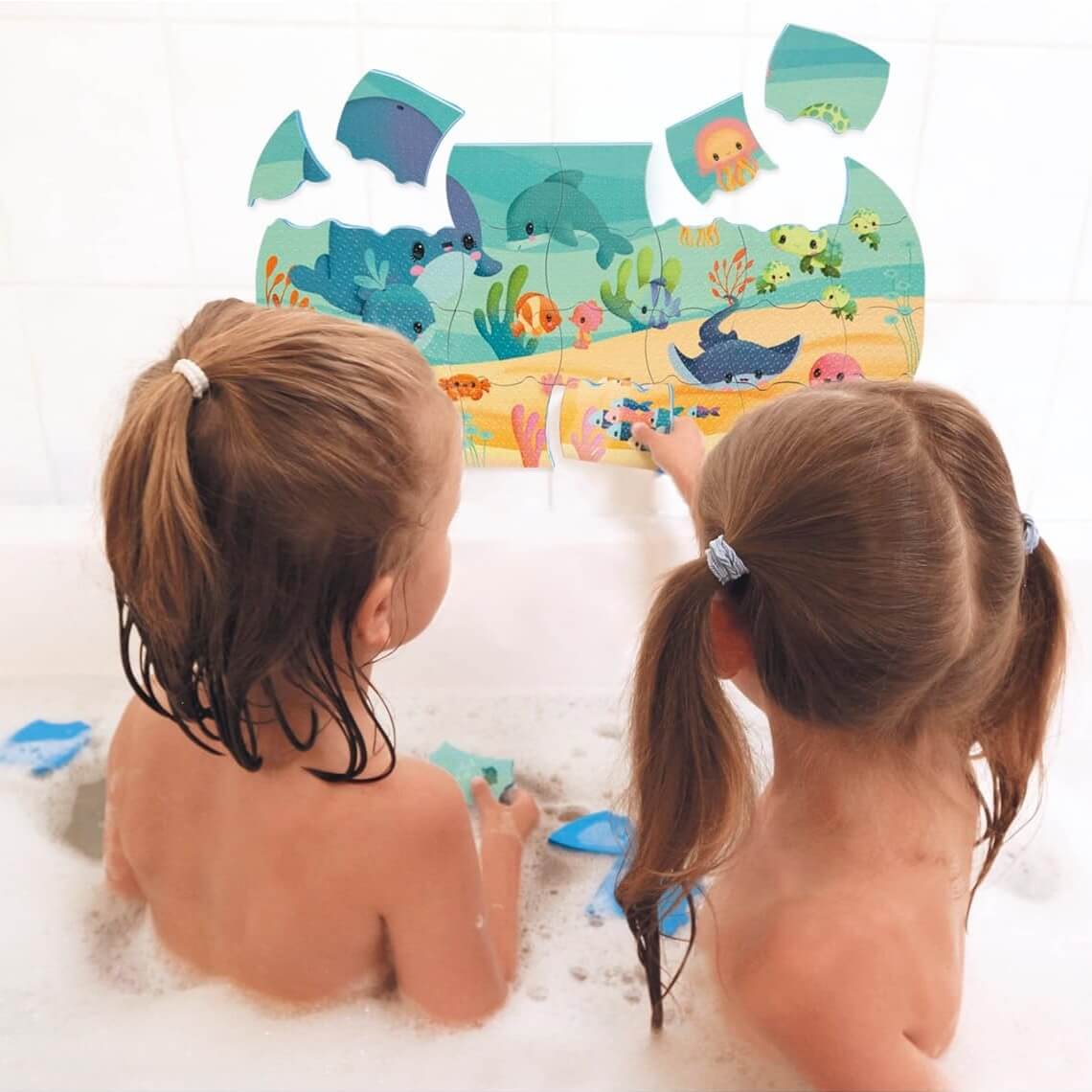 Mon puzzle de bain de l'océan - Jouets de bain by Janod