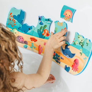 Mon puzzle de bain de l'océan - Jouets de bain by Janod