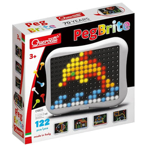 Mosaïque lumineuse Peg Brite (120 pcs) - Jeux d'assemblage by Quercetti