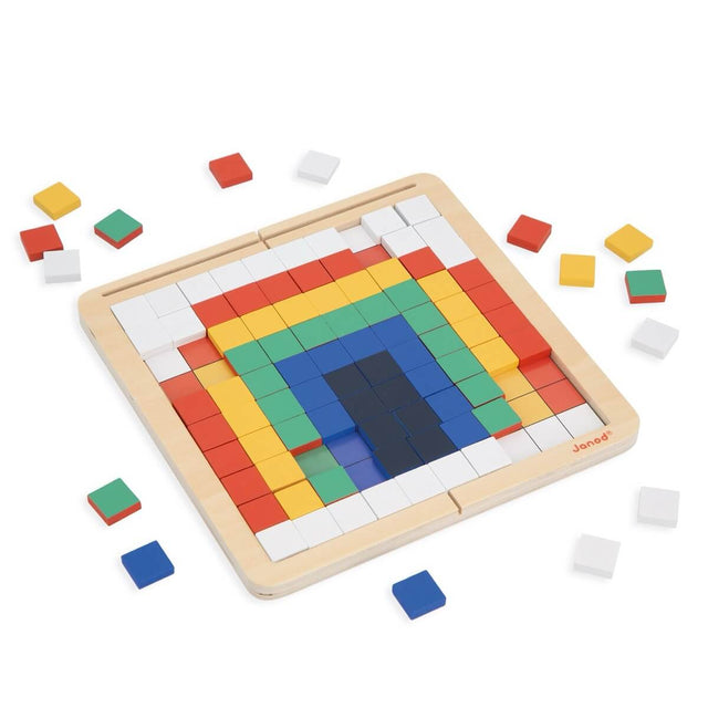 Mosaïque symétrie et codage - Jeux éducatifs by Janod