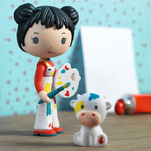 Tinyly figurine - Barbouille & Gribs