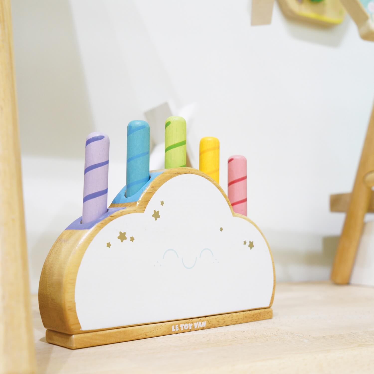 Le toy van petilou rainbow cloud walker on sale