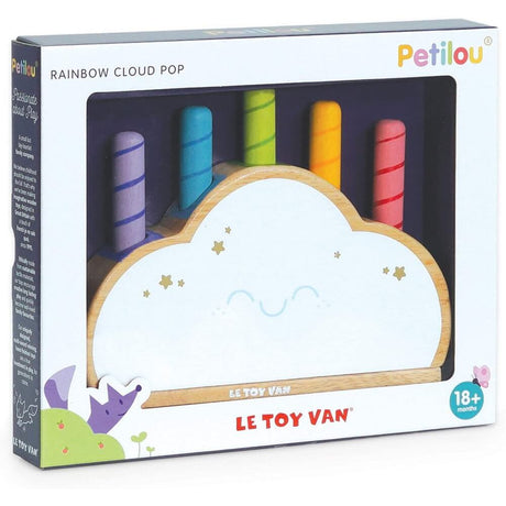 Nuage arc-en-ciel pop-up Petilou-Le Toy Van-Comme des Pirates