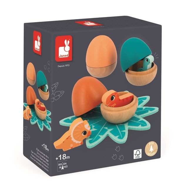 Oeufs surprises Dino-Jouets d'éveil-Janod-Comme des Pirates