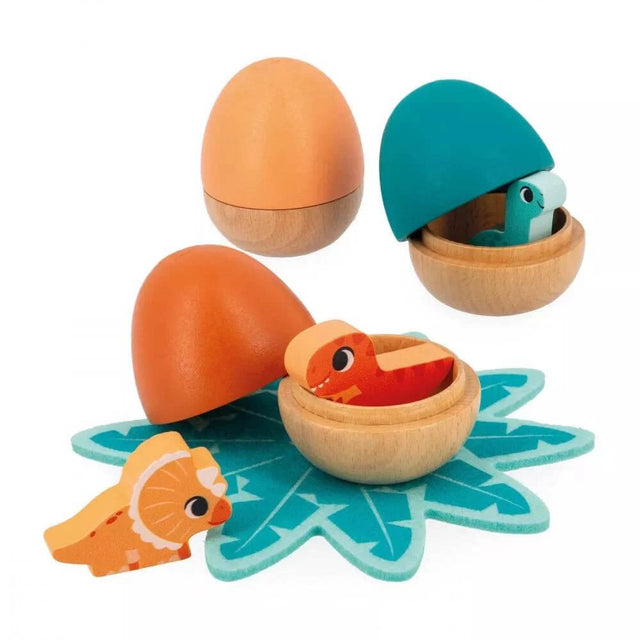 Oeufs surprises Dino-Jouets d'éveil-Janod-Comme des Pirates