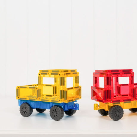 Pack de 2 voitures Arc-en-ciel - Jeux de construction by Connetix