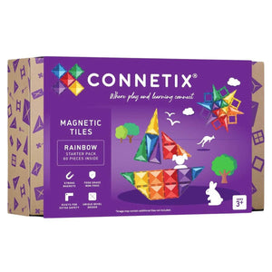 Pack de démarrage de tuiles Rainbow (60 pcs) - Jeux de construction by Connetix