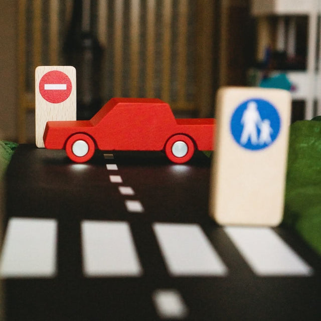 Panneaux de signalisation Road Blocks (8 pcs) - Véhicules de jeu by Waytoplay