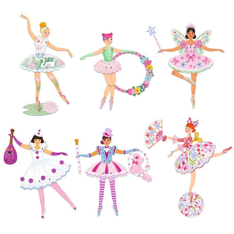 Pantins à colorier - Tutus - Art & bricolage by Djeco