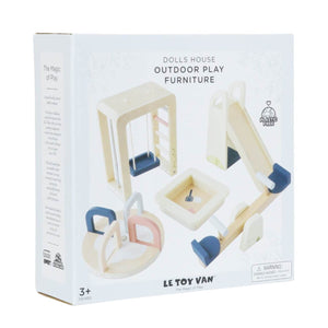 Parc de jeu d'extérieur pour maison de poupée - Accessoires de maison de poupées by Le Toy Van