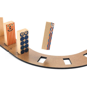 Parcours de course Zig & Go Jr. - Racer (51 pcs) - Jeux de construction by Djeco