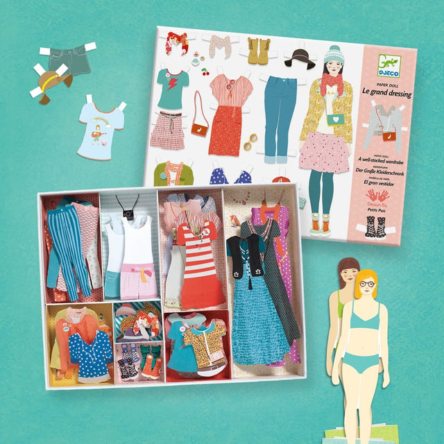 Penderie de poupée en papier Le Grand Dressing - Art & bricolage by Djeco