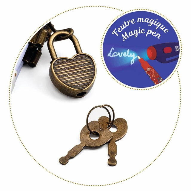 Petit carnet secret & feutre magique Pirates - Art & bricolage by Djeco