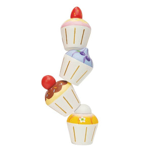 Petits fours Cupcakes en bois - Jouets d'imitation by Le Toy Van