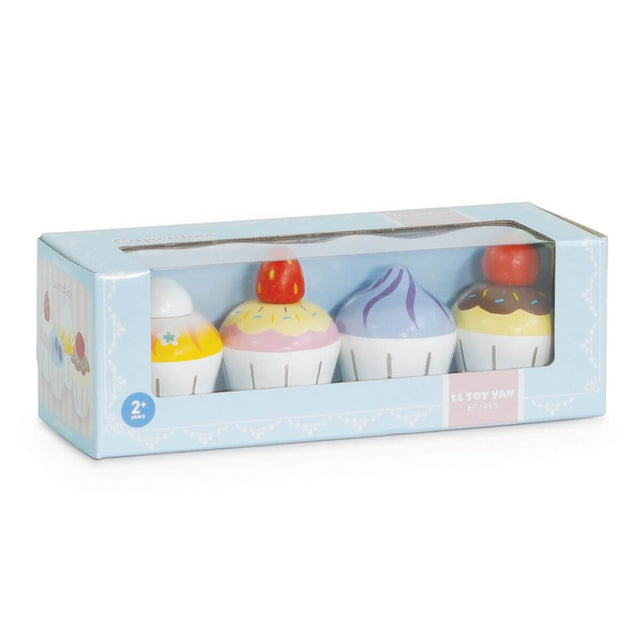 Petits fours Cupcakes en bois - Jouets d'imitation by Le Toy Van