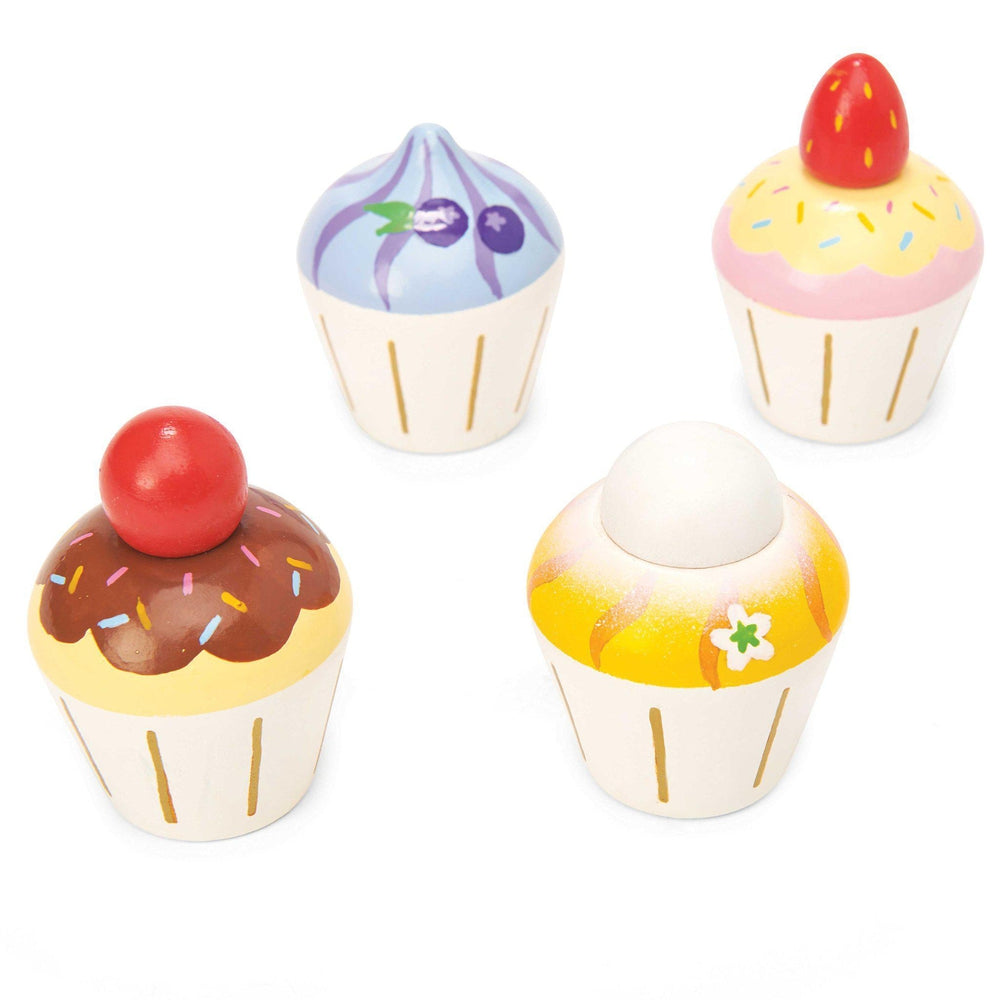 Petits fours Cupcakes en bois-Le Toy Van-Comme des Pirates