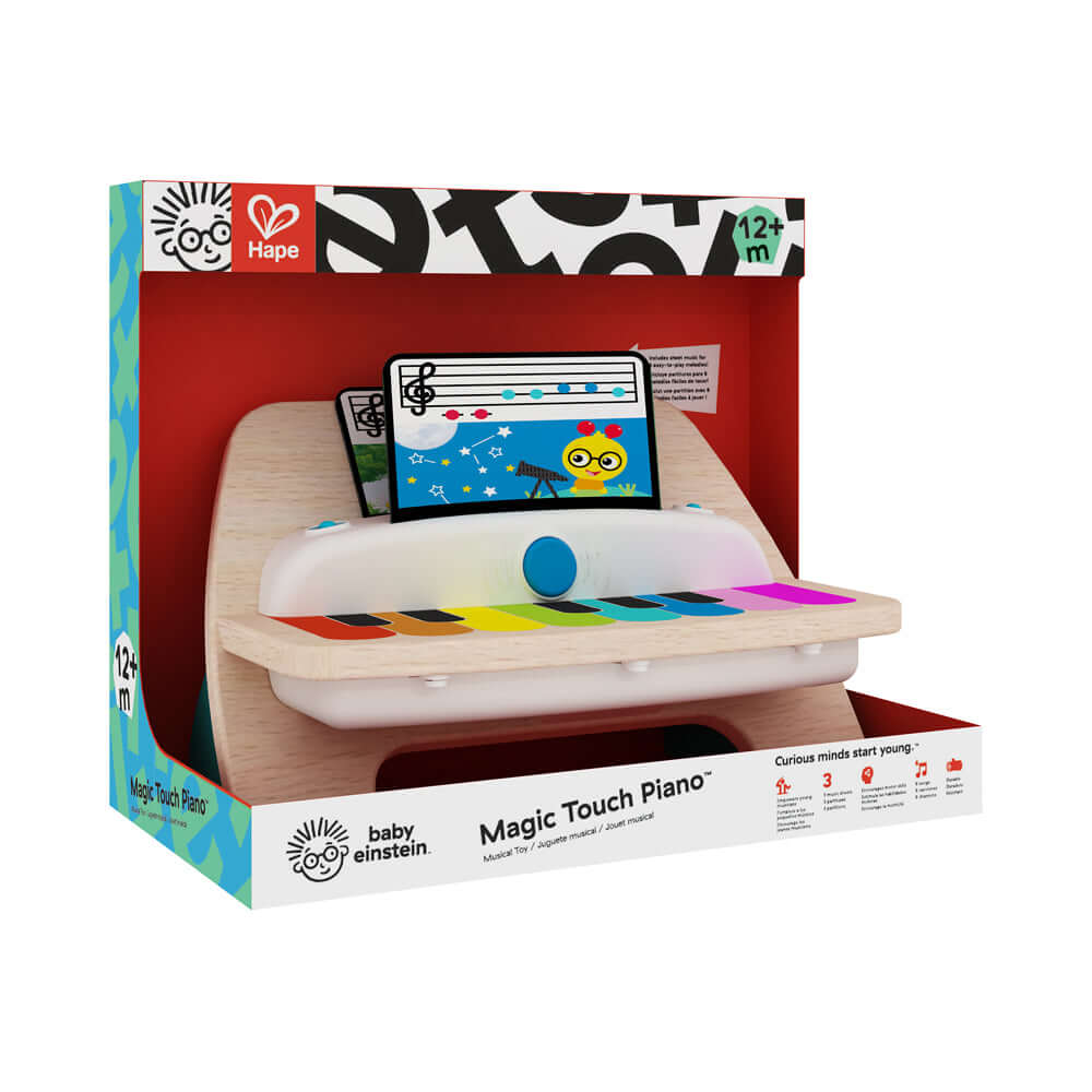 Piano en bois Magic Touch Deluxe par Baby Einstein-Hape-Comme des Pirates