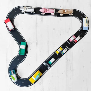 Piste de course flexible Grand Prix (24 pcs) - Véhicules de jeu by Waytoplay