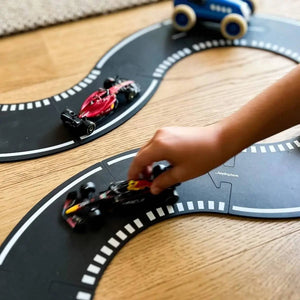 Piste de course flexible Grand Prix (24 pcs) - Véhicules de jeu by Waytoplay