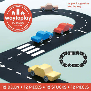 Route flexible Ringroad (12 pcs) - Véhicules de jeu by Waytoplay