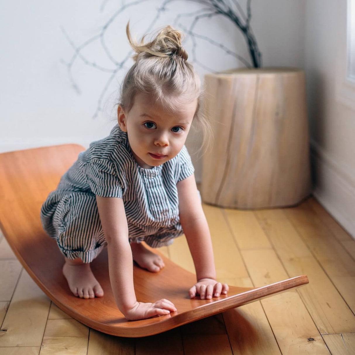 Planche d'équilibre Kinderboard - Bambou-Jeu actif-Kinderfeets-Comme des Pirates