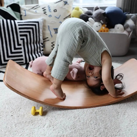 Planche d'équilibre Kinderboard - Bambou - Jeu actif by Kinderfeets