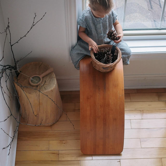 Planche d'équilibre Kinderboard - Bambou-Jeu actif-Kinderfeets-Comme des Pirates