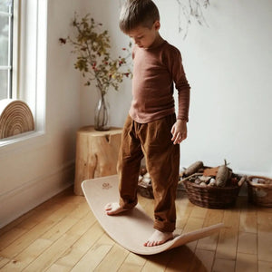 Planche d'équilibre Kinderboard - Lite Naturel - Jeu actif by Kinderfeets