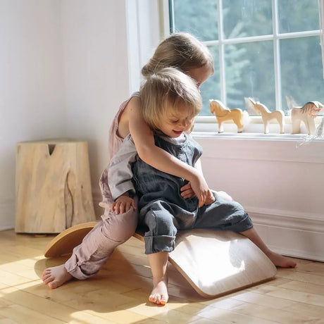 Planche d'équilibre Kinderboard - Lite Naturel - Jeu actif by Kinderfeets