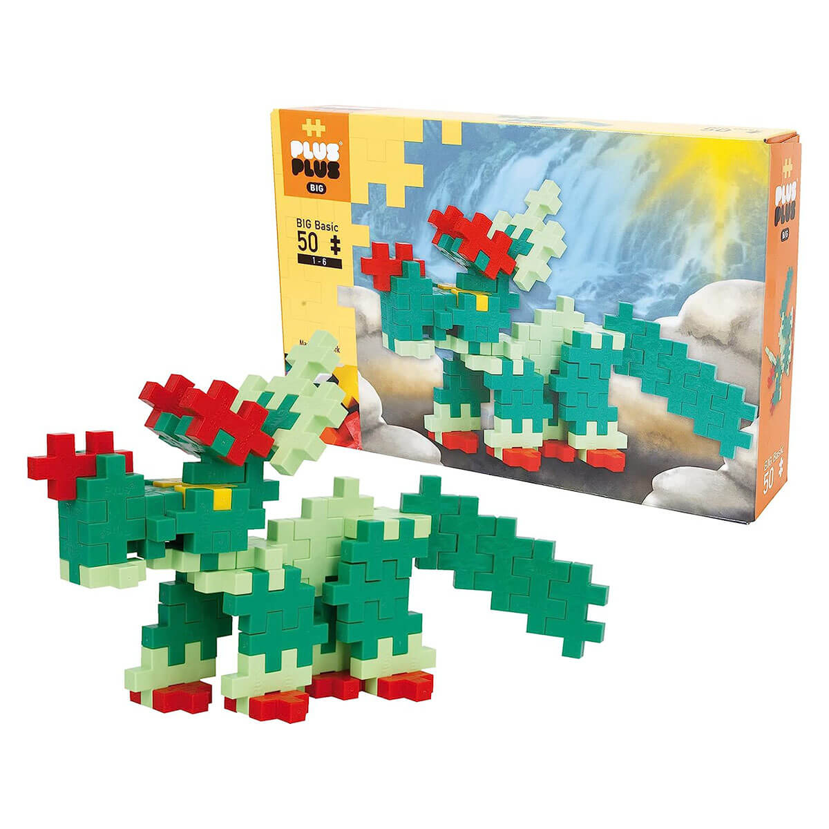 Plus-Plus Big - Dinosaure (50 pcs)-Plus-Plus-Comme des Pirates