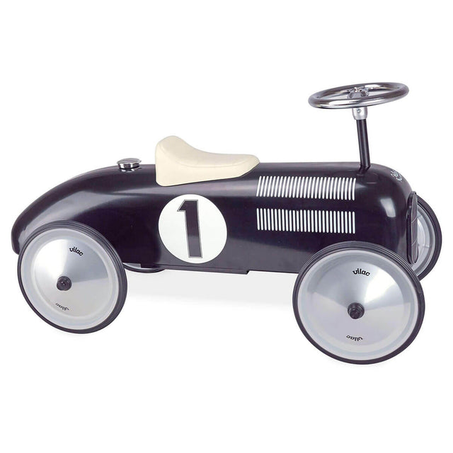 Porteur voiture de course rétro - Noir - Porteurs by Vilac