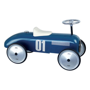 Porteur voiture de course - Vintage bleu - Porteurs by Vilac