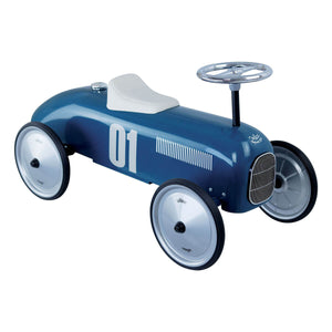 Porteur voiture de course - Vintage bleu - Porteurs by Vilac